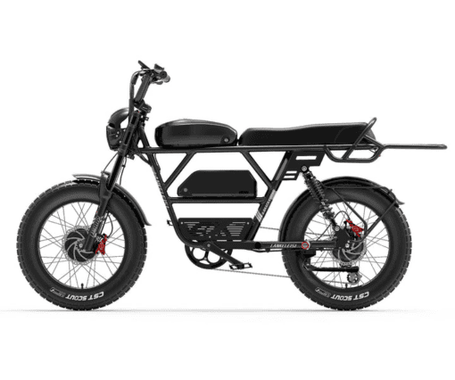 Lankeleisi X-Black Knight Dual Motor 48V/45Ah 2000W Electric Bike - Image 3