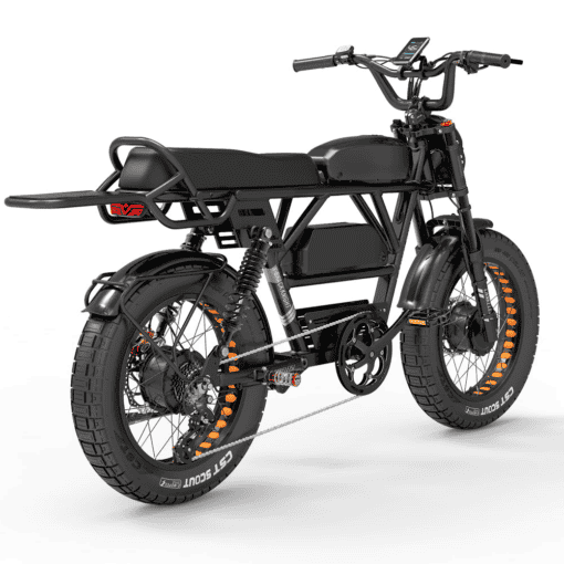 Lankeleisi X-Black Knight Dual Motor 48V/45Ah 2000W Electric Bike - Image 4